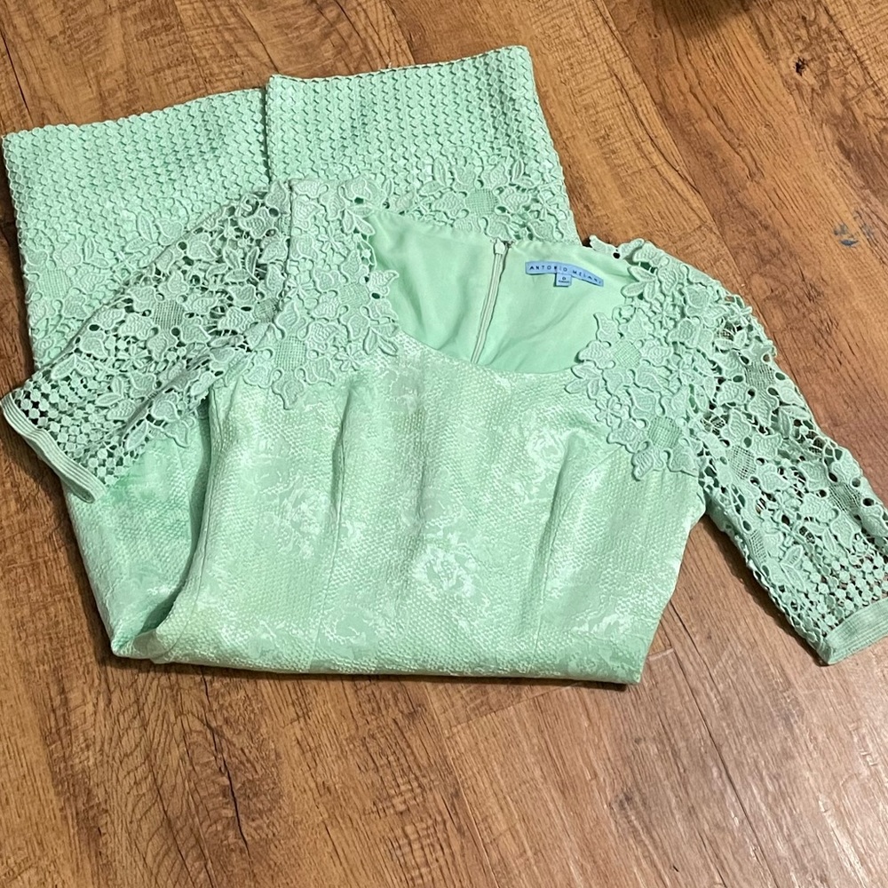 Antonio Melani Mint Green MIDI Dress - Picture 13 of 16